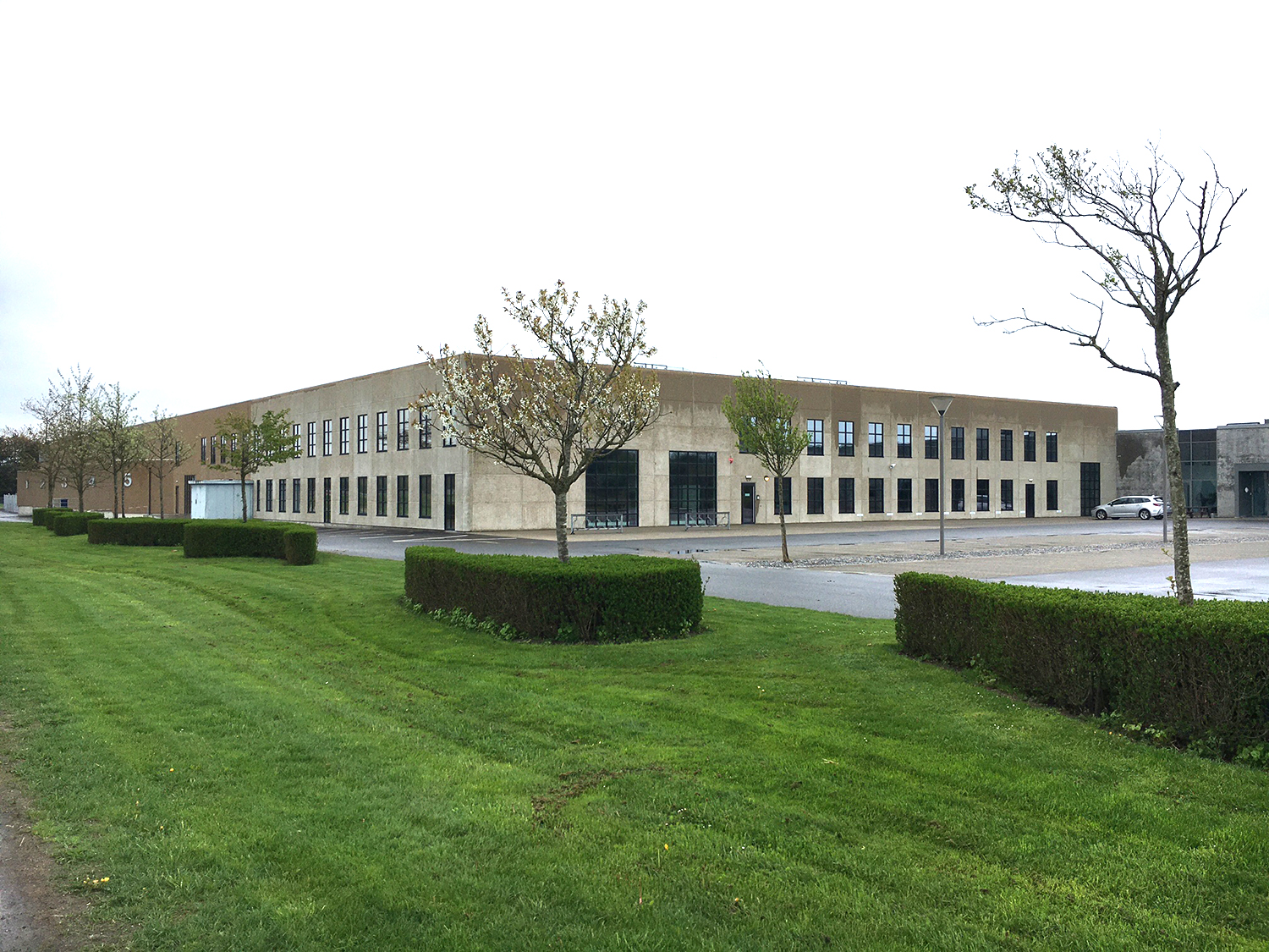 Beton industribygning